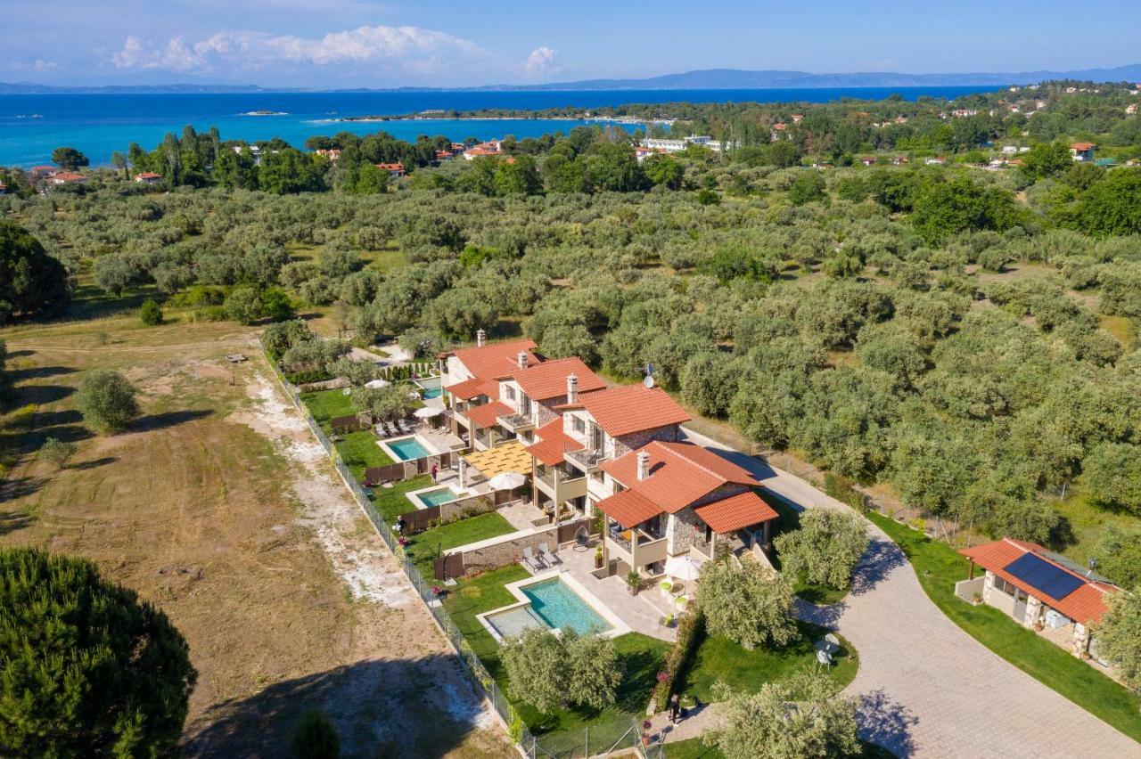 Five Senses Luxury Villas Vourvourou Bagian luar foto